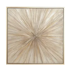 39" Blush Burst Wall Art