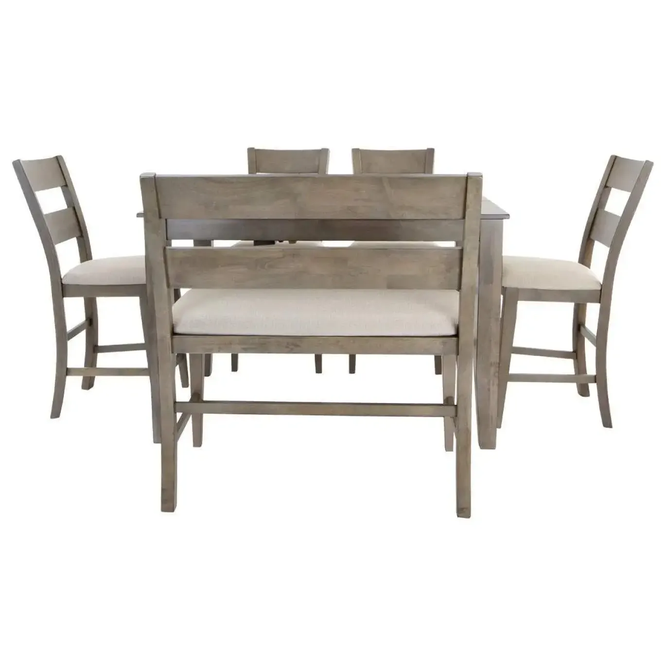 Alamo Counter Height Dining Set-Gray