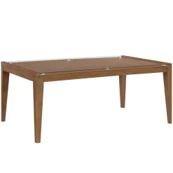 Amalie 7pc: Dining Table And 6 Wood Side Chairs
