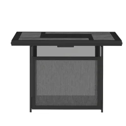 Arrowhead 5pc Fire Chat Group: Firepit & 4 Motion Chairs