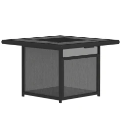 Arrowhead 5pc Fire Chat Group: Firepit & 4 Motion Chairs