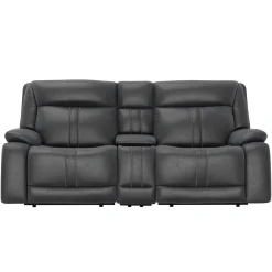 Blockbuster 3pc Immersive Sound Power Loveseat w/heat and massage