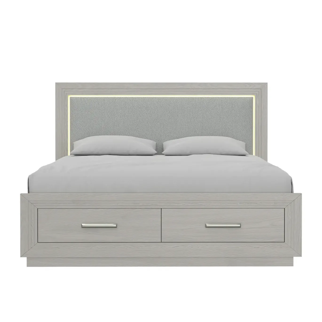 Burbank California King Storage Bed With LED Lights