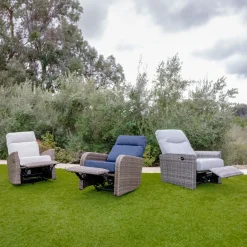 Cabo Outdoor Swivel Recliner