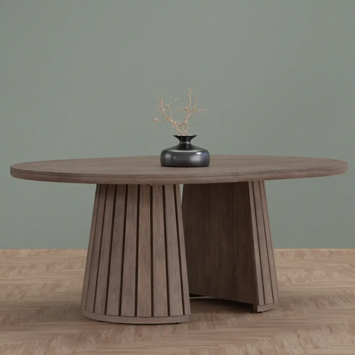 Carnaby Extendable Round Dining Table