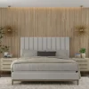 Cascade Channeled Upholstered Bed