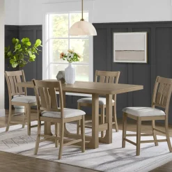 Clemson 5pc Counter Set: Counter Table & 4 Stools