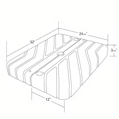 Coral Coast 2 Section Fillable Base
