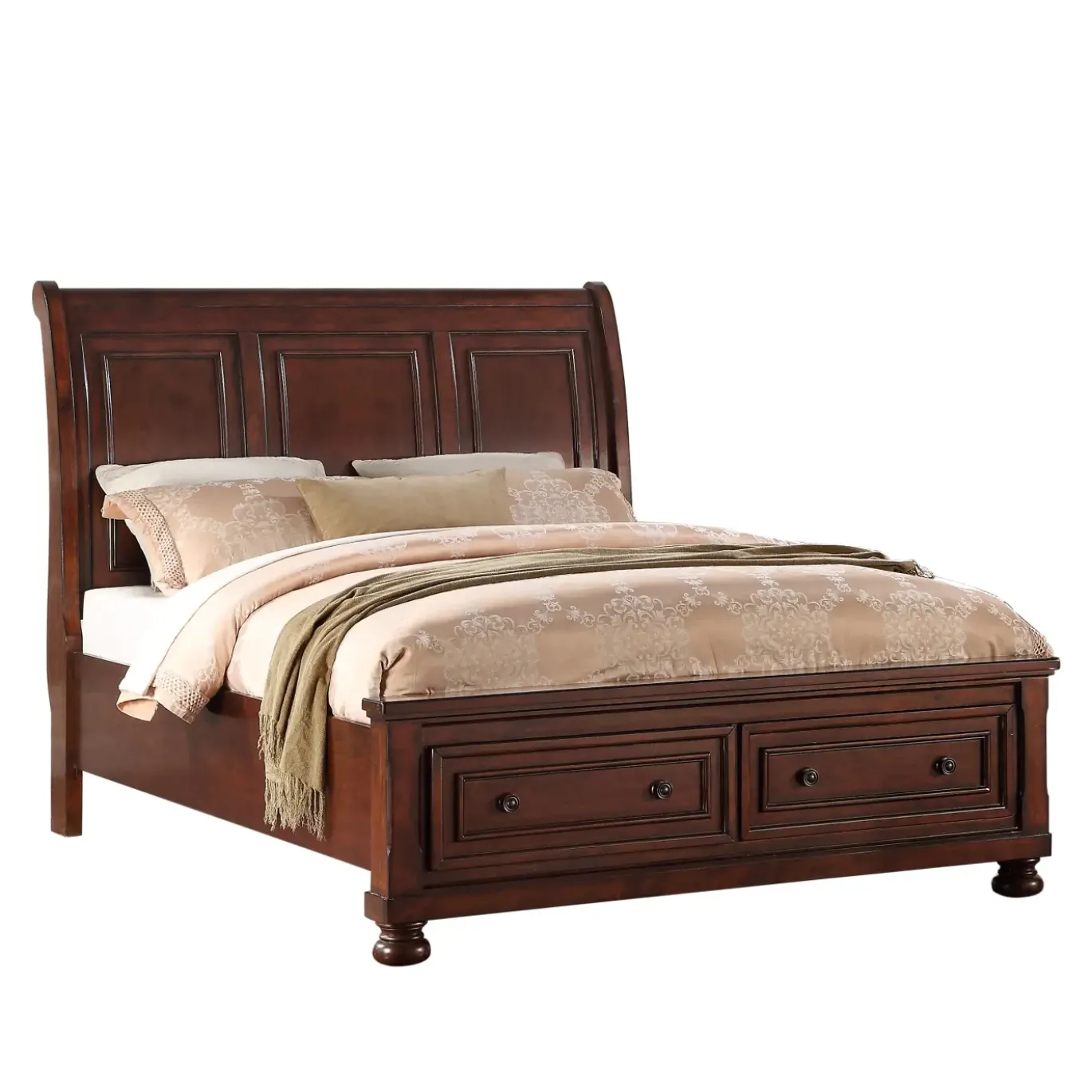 Cortland King Sleigh Storage Bed