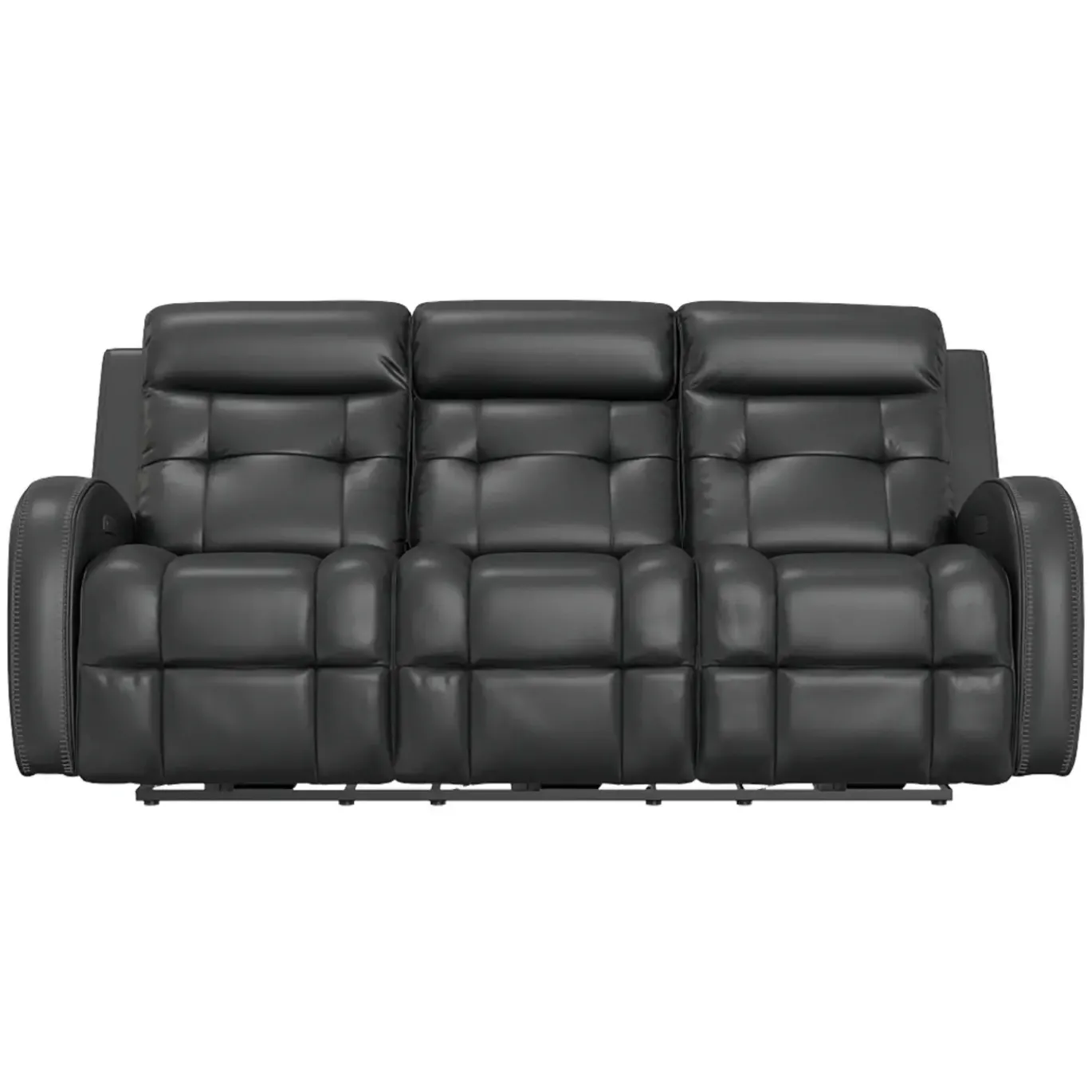 Cosmo Black Reclining Living Room Set