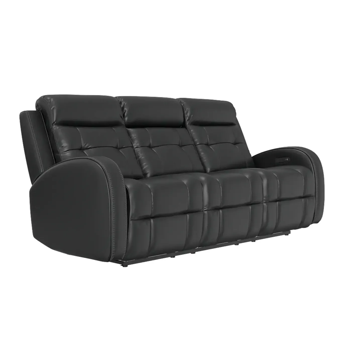 Cosmo Black Reclining Living Room Set