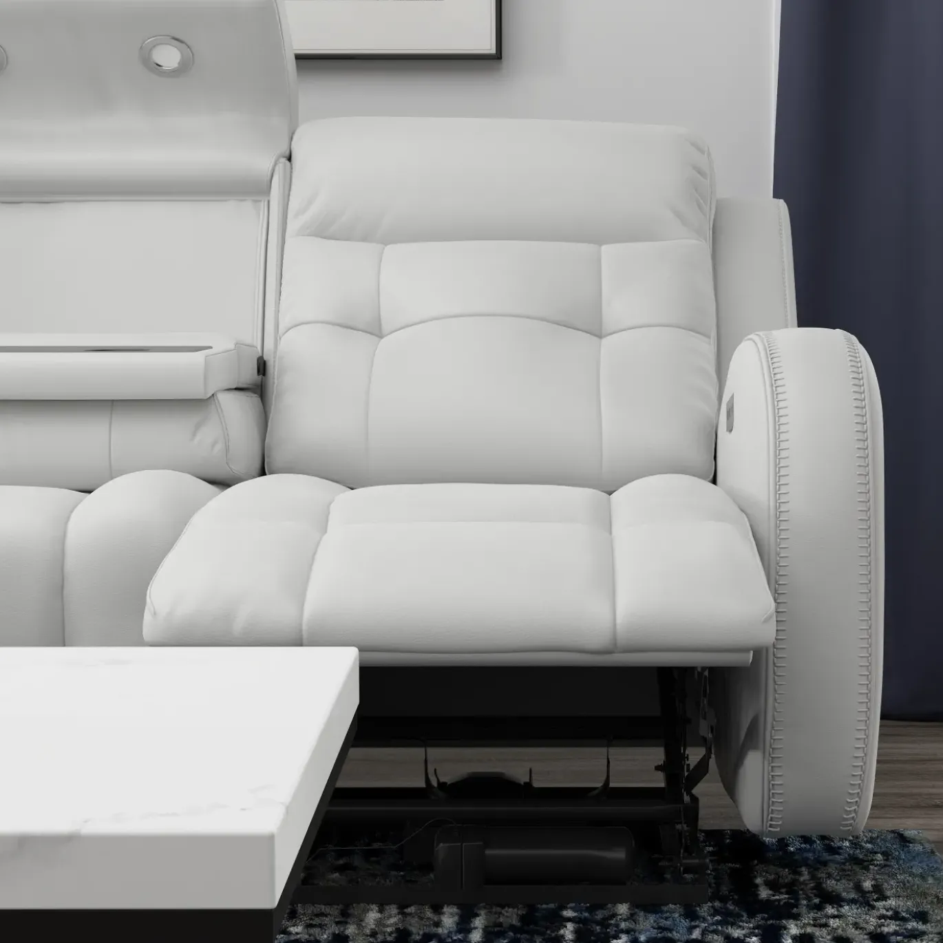 Cosmo Gray Reclining Living Room Set