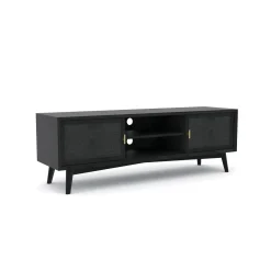 Crosby Charcoal Entertainment Consoles