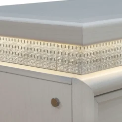 Danica Nightstand with Lights