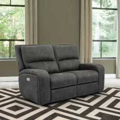Dawson Power Loveseat With USB Ports