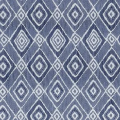 Diamond Island Indigo Outdoor Pillow