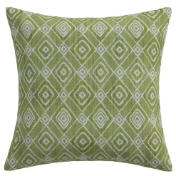 Diamond Island Palm Outdoor Pillow