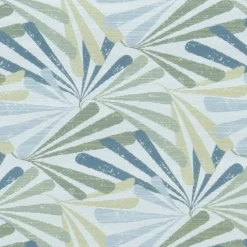 Diamond Palm Green Outdoor Pillow