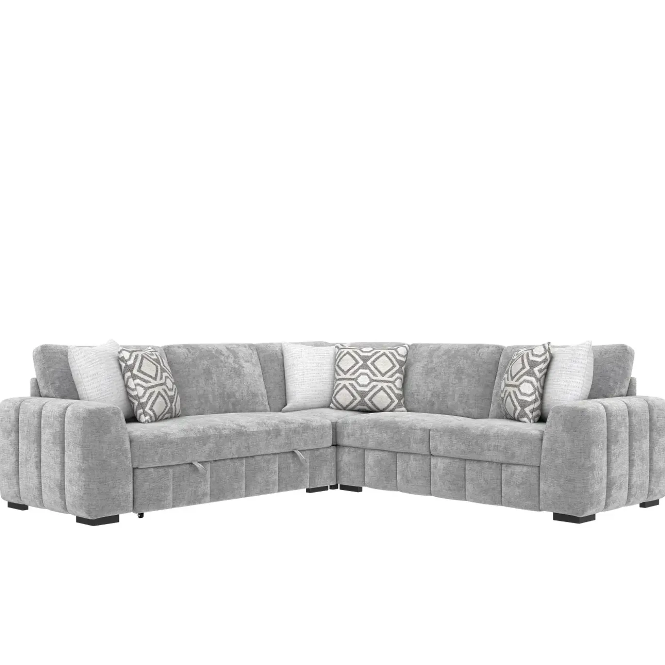 Dreamscape 3pc Sectional with Left Pop-Up Sleeper