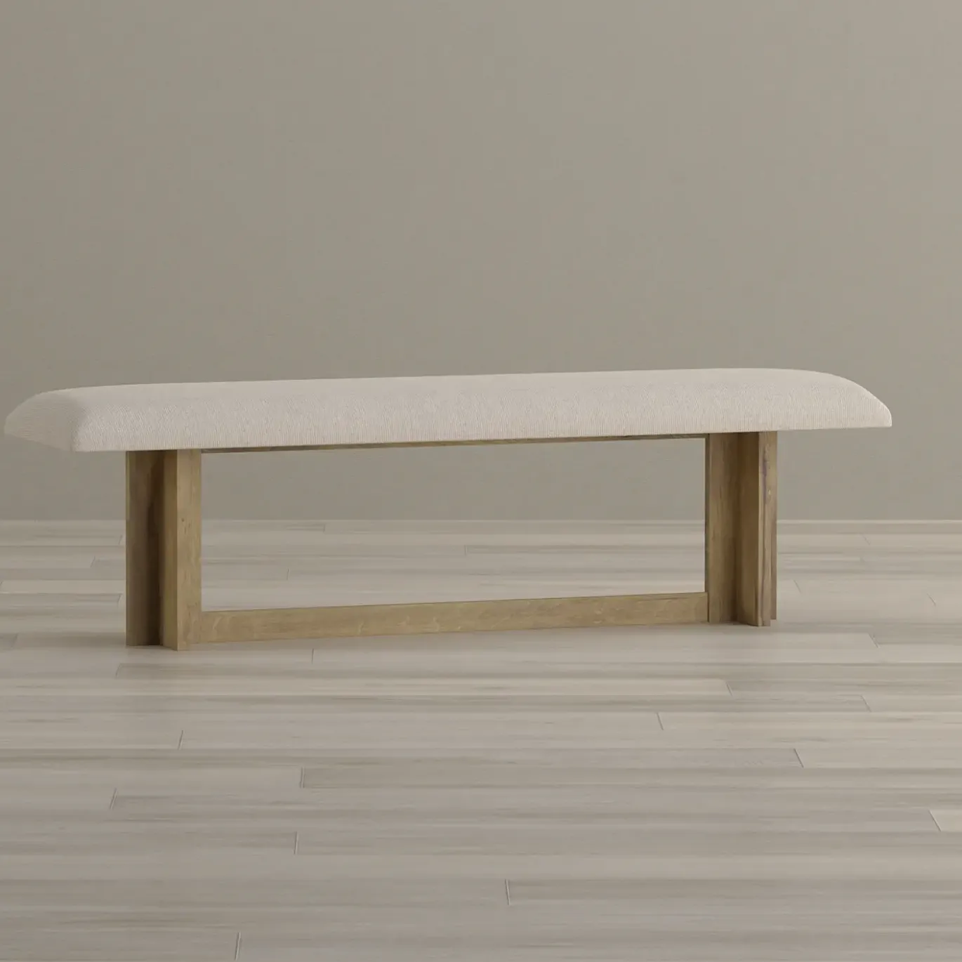 Durian Upholstered Bench