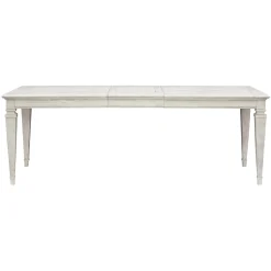 East Bay 6pc Dining Set: Extendable Dining Table, 4 Arm Chairs & Bench