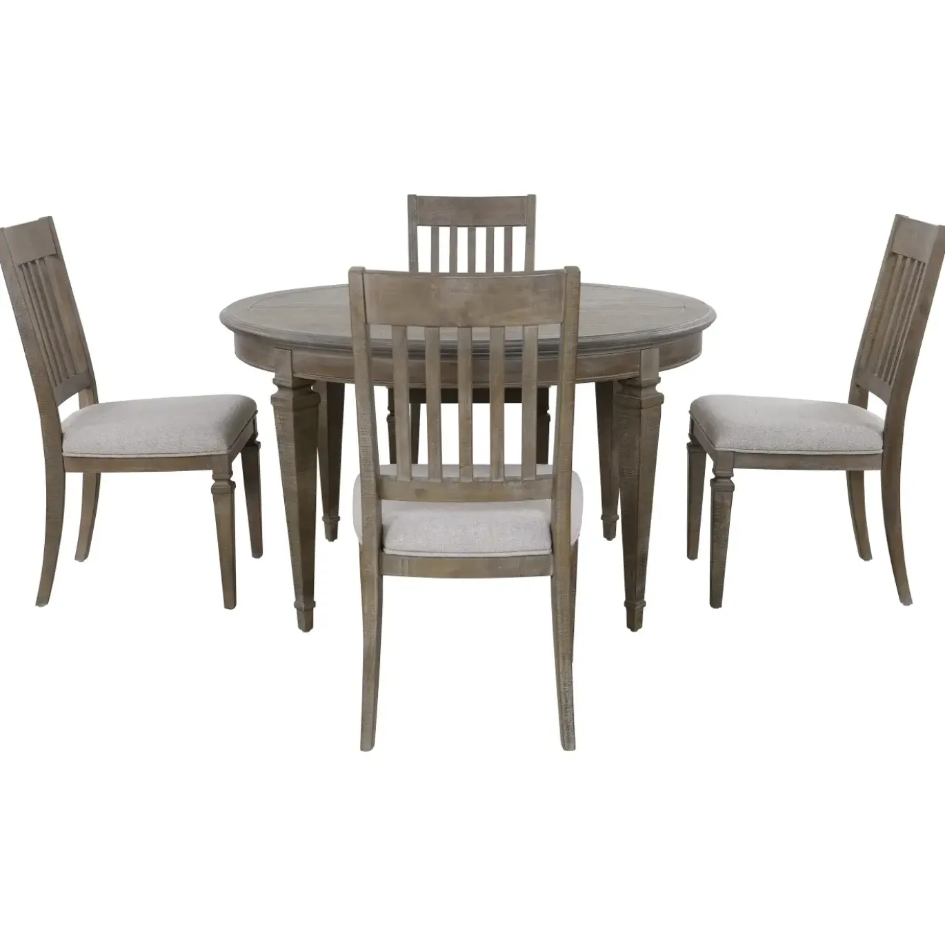 East Bay Round Dining Set Gray