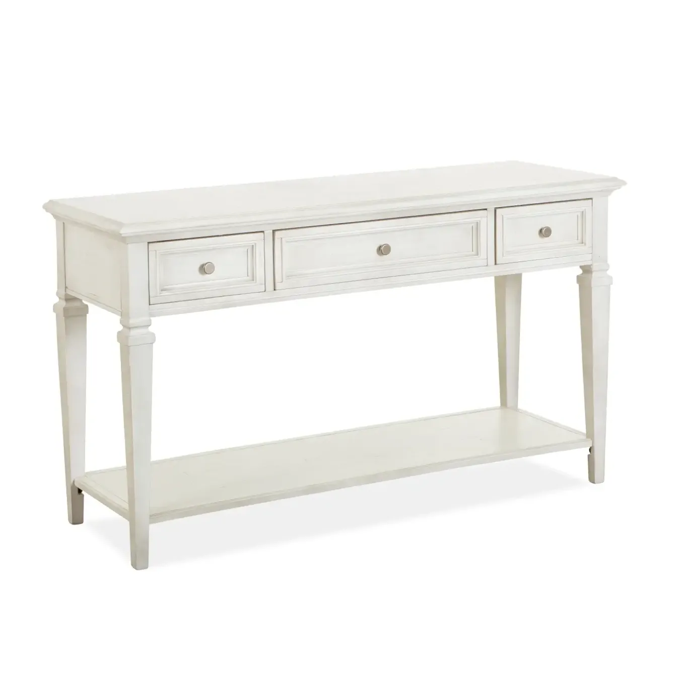 East Bay White Sofa Table
