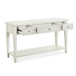 East Bay White Sofa Table