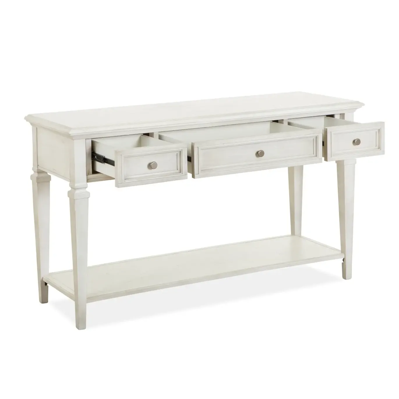 East Bay White Sofa Table