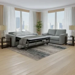 Emery Queen Sleeper Gray