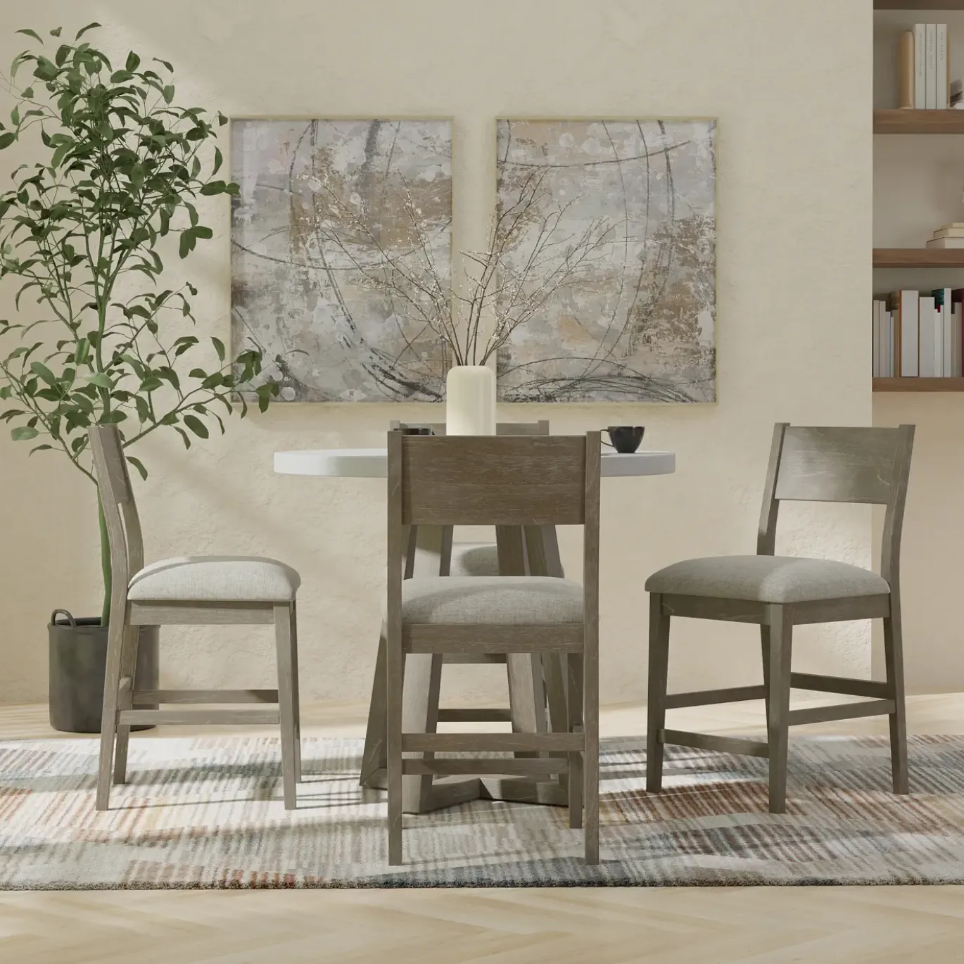 Fallon Round Counter Set-New!