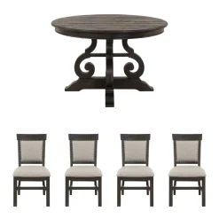 Hacienda 5pc Dining Set: 48