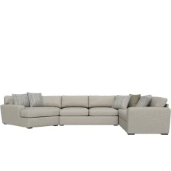 Harley 3pc Left Cuddler Sleeper Sectional