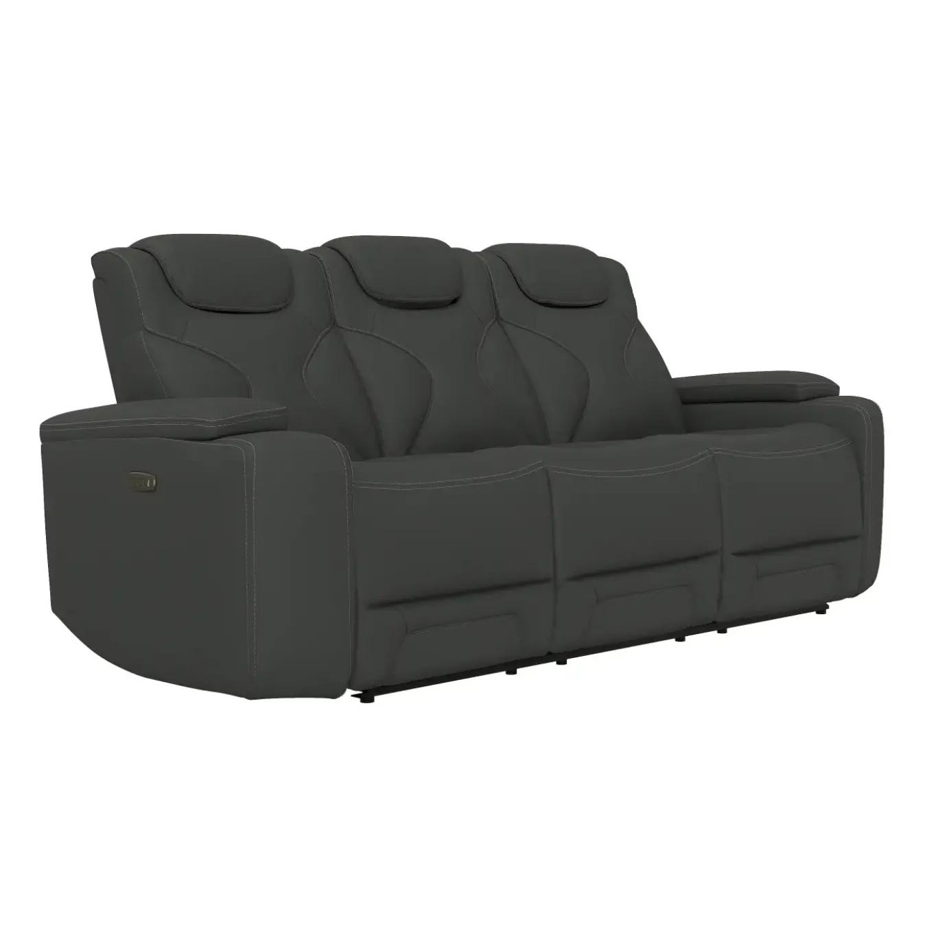 Jet Zero G Power Sofa with Power Headrest & Dropdown Table