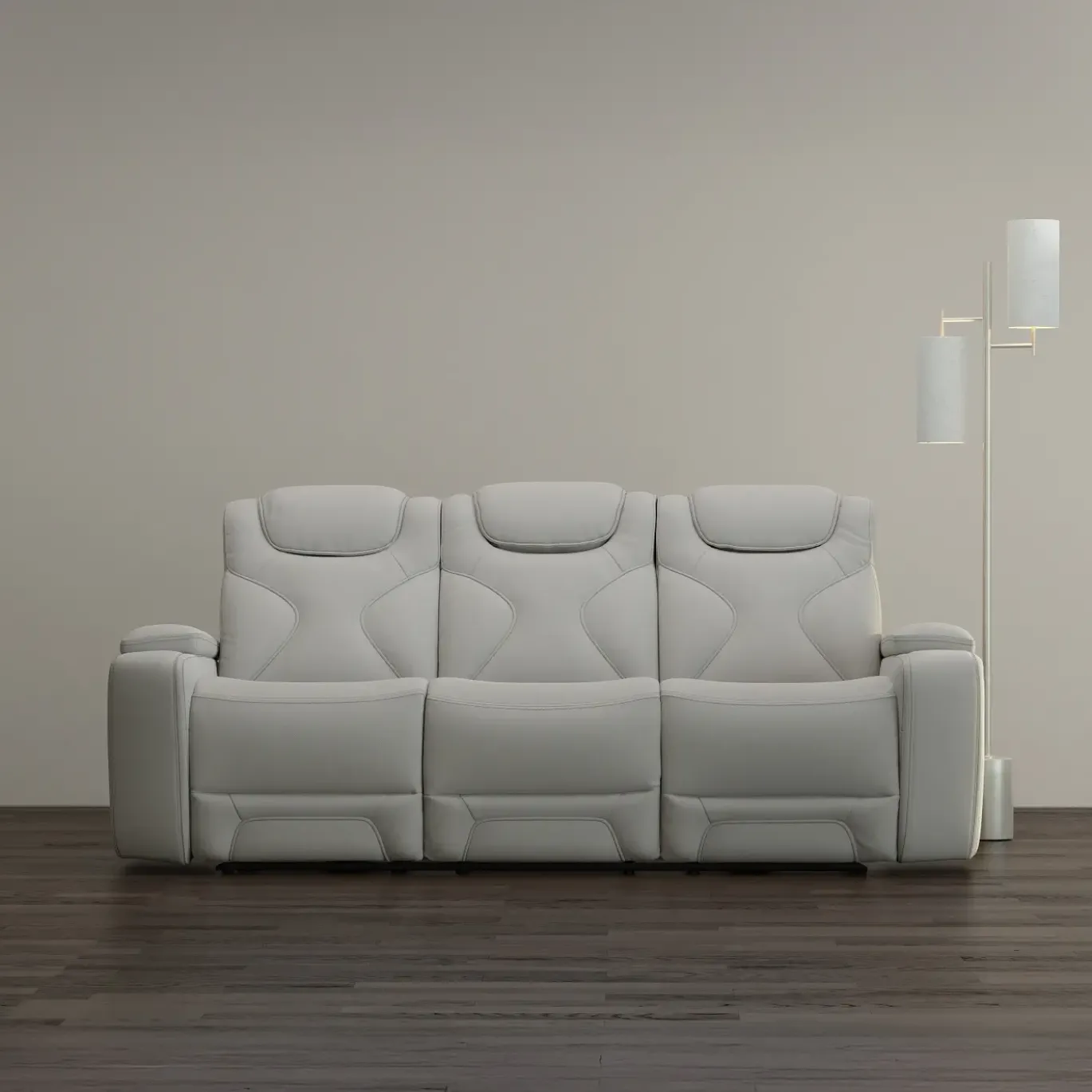 Jet Zero G Power Sofa with Power Headrest & Dropdown Table