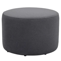 Jodi Graphite Ottoman