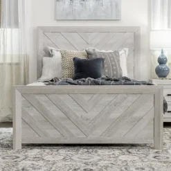 Kelcey White Bed