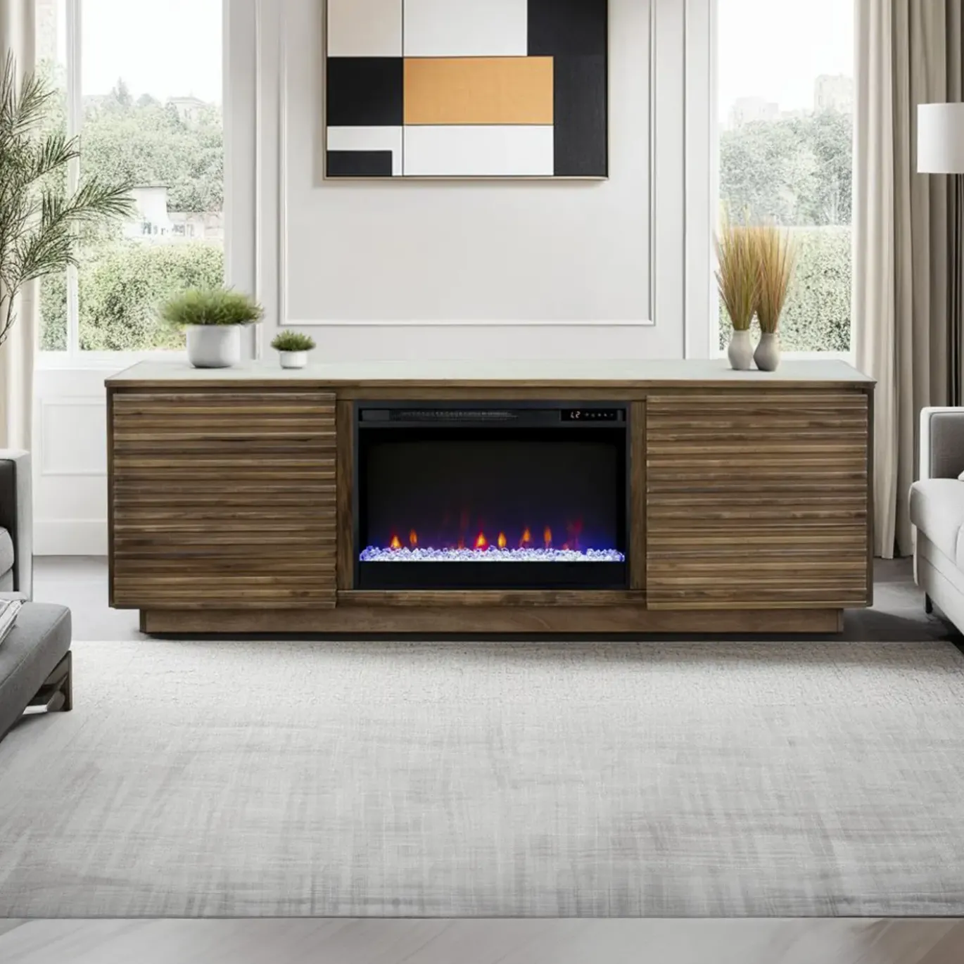 Kenmare Fireplace in Bourbon-New!
