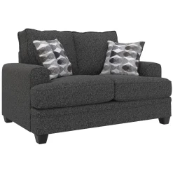 Kingston Charcoal Sofa & Loveseat