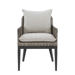 Laguna 7pc Dining Set: Table & 6 Woven Arm Chairs