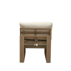 Lahaina Outdoor Seating Set 4pc Sectional: LAF Loveseat, RAF Loveseat, Corner & Armless Chair