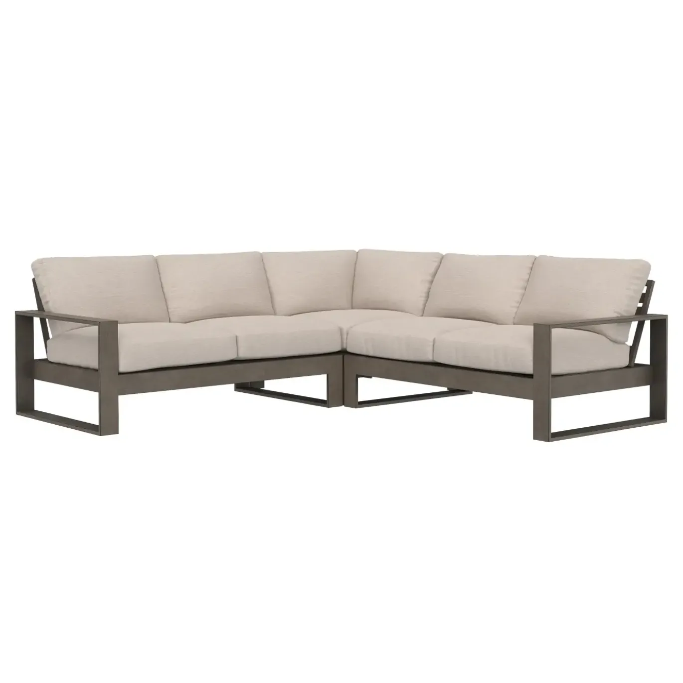 Lahaina 3pc Sectional: LAF Loveseat, RAF Loveseat & Corner