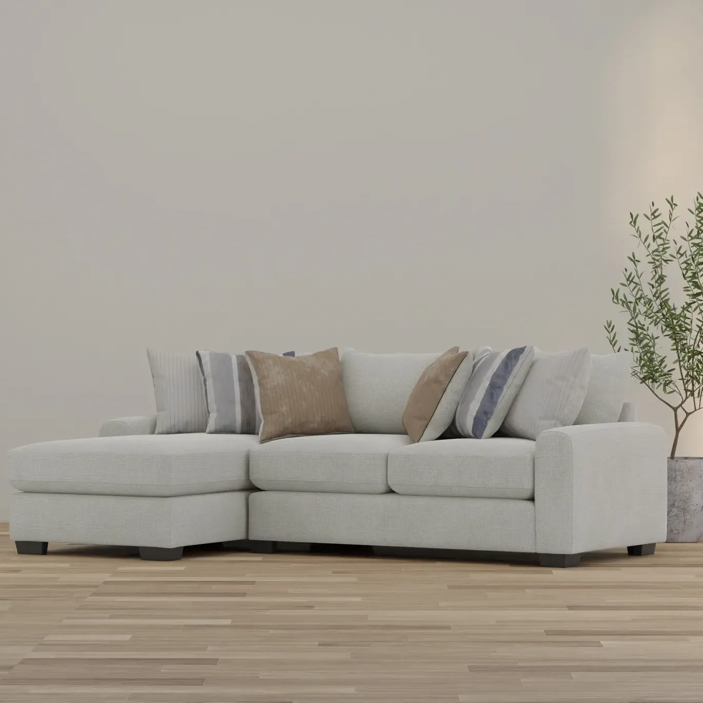Landon 2pc Left Chaise Sectional