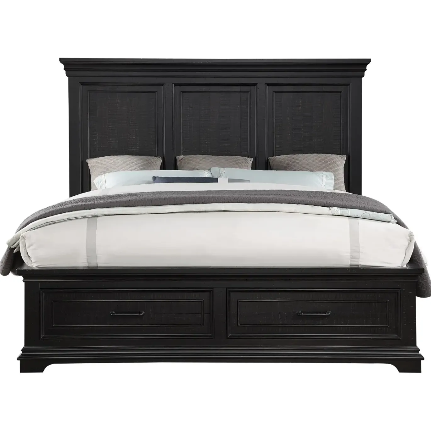 Legion Ebony Storage Bed