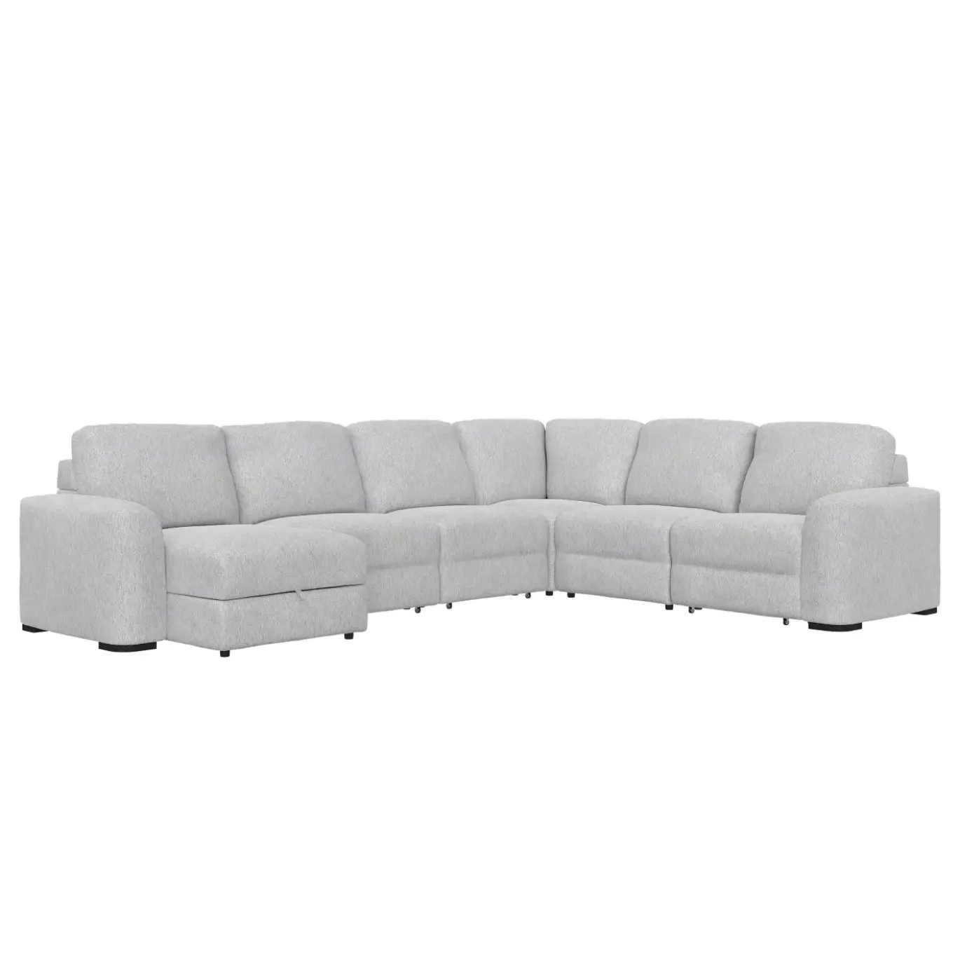 Luna 6pc Sectional with LAF Chaise
