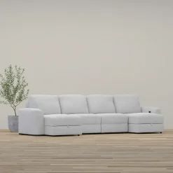Luna 4pc Slide Double Chaise
