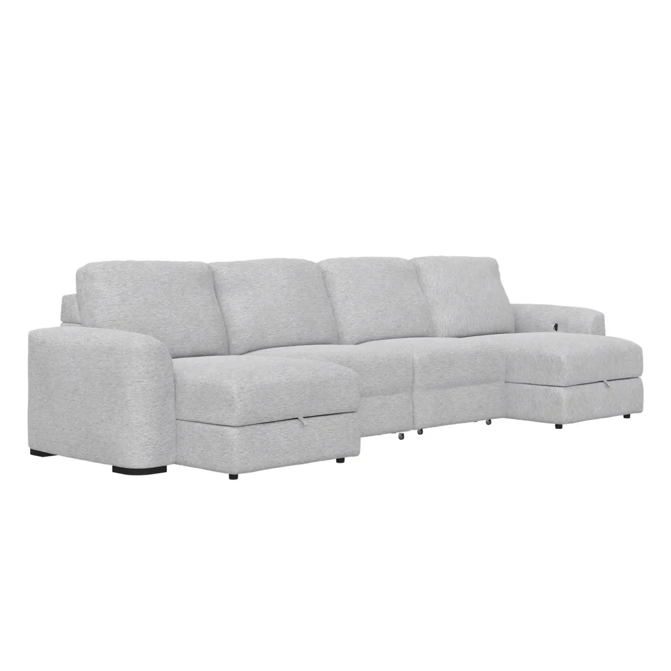 Luna 4pc Slide Double Chaise
