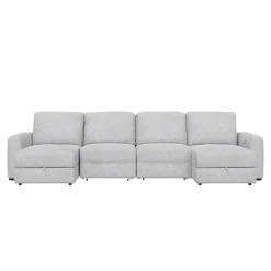 Luna 4pc Slide Double Chaise
