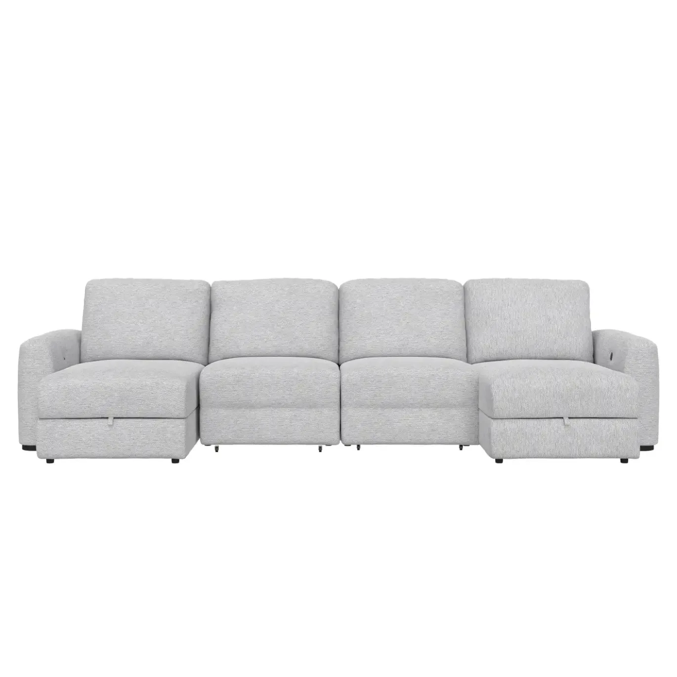 Luna 4pc Slide Double Chaise