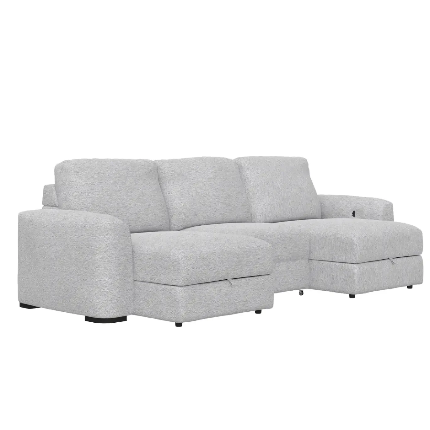 Luna 3pc Slide Double Chaise